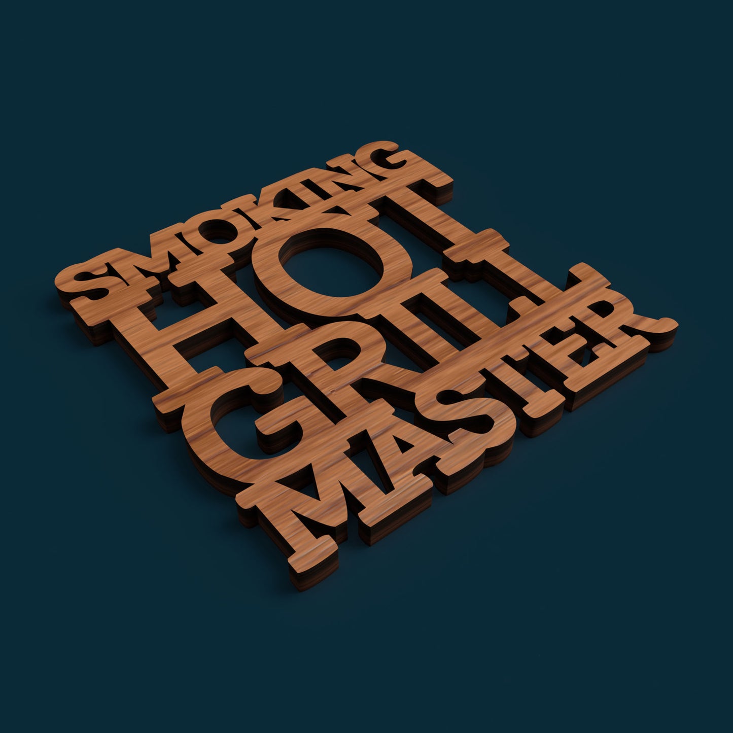 Barbecue Coasters - Laser Cut File - svg dxf pdf eps ai The X Laser Files