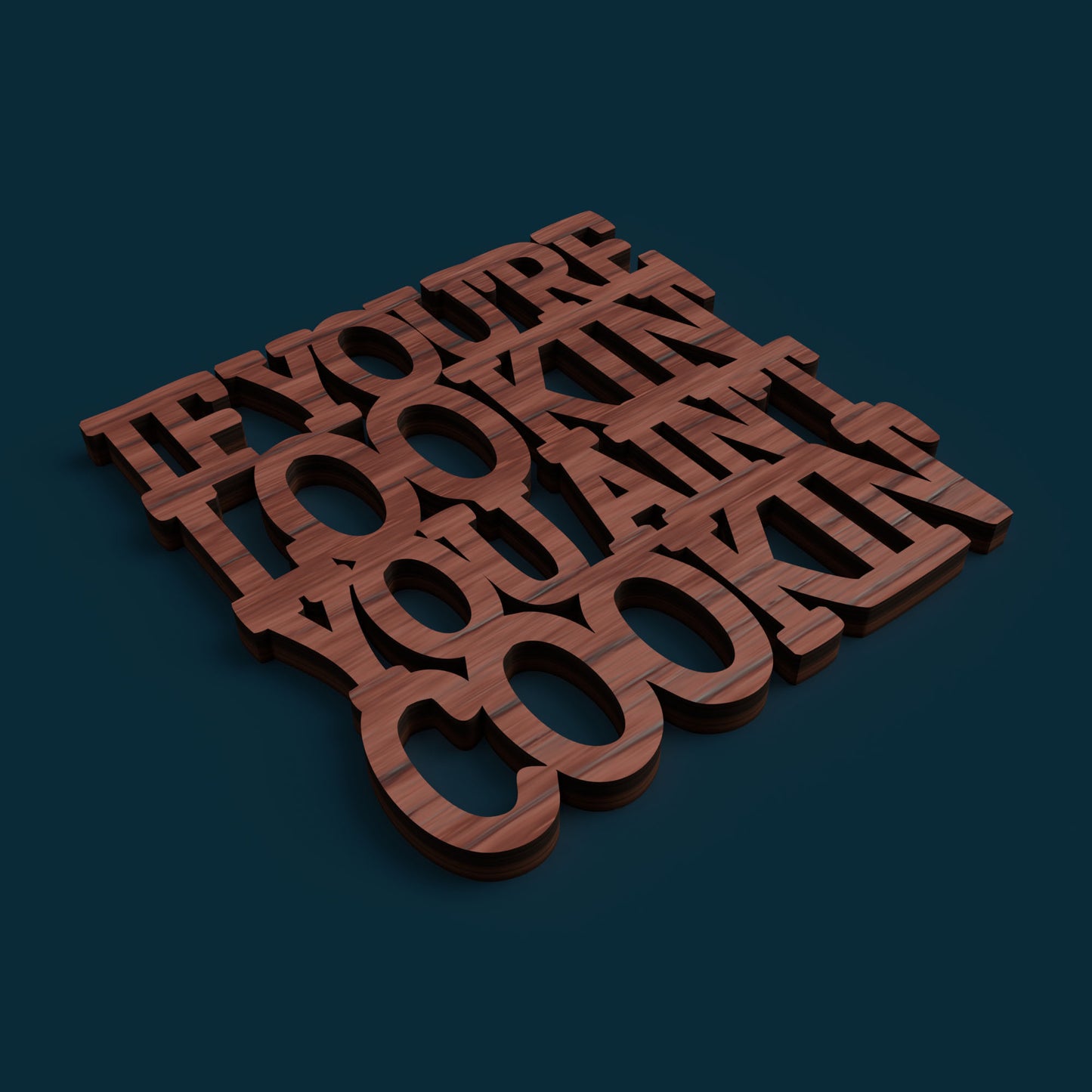 Barbecue Coasters - Laser Cut File - svg dxf pdf eps ai The X Laser Files