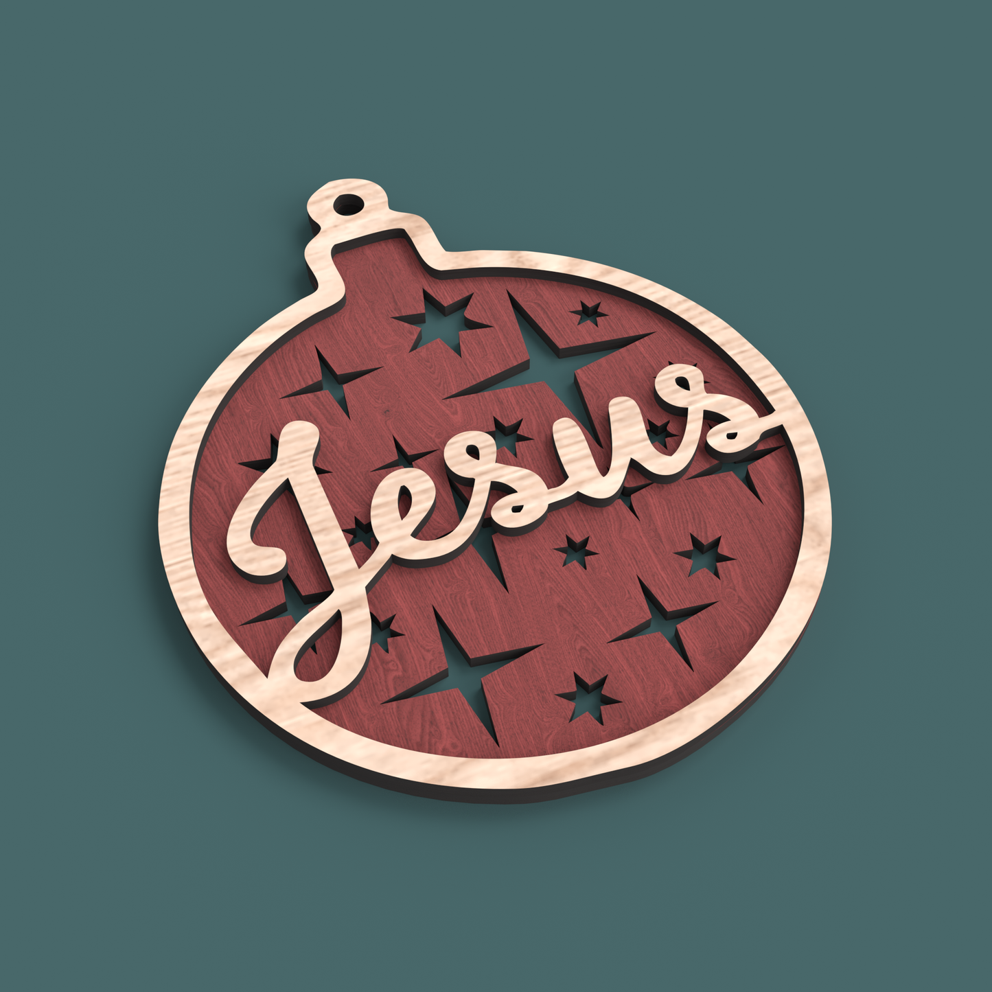 Christmas Words Ornaments