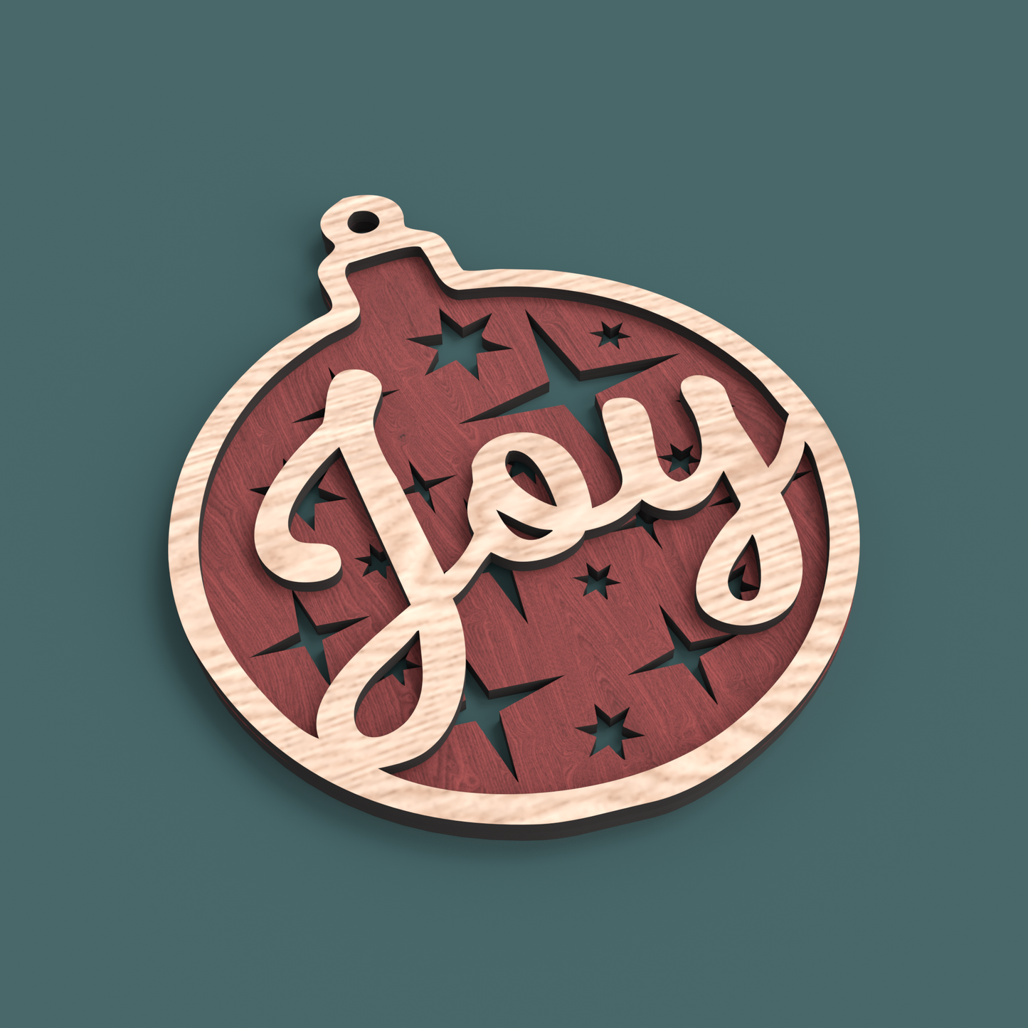 Christmas Words Ornaments