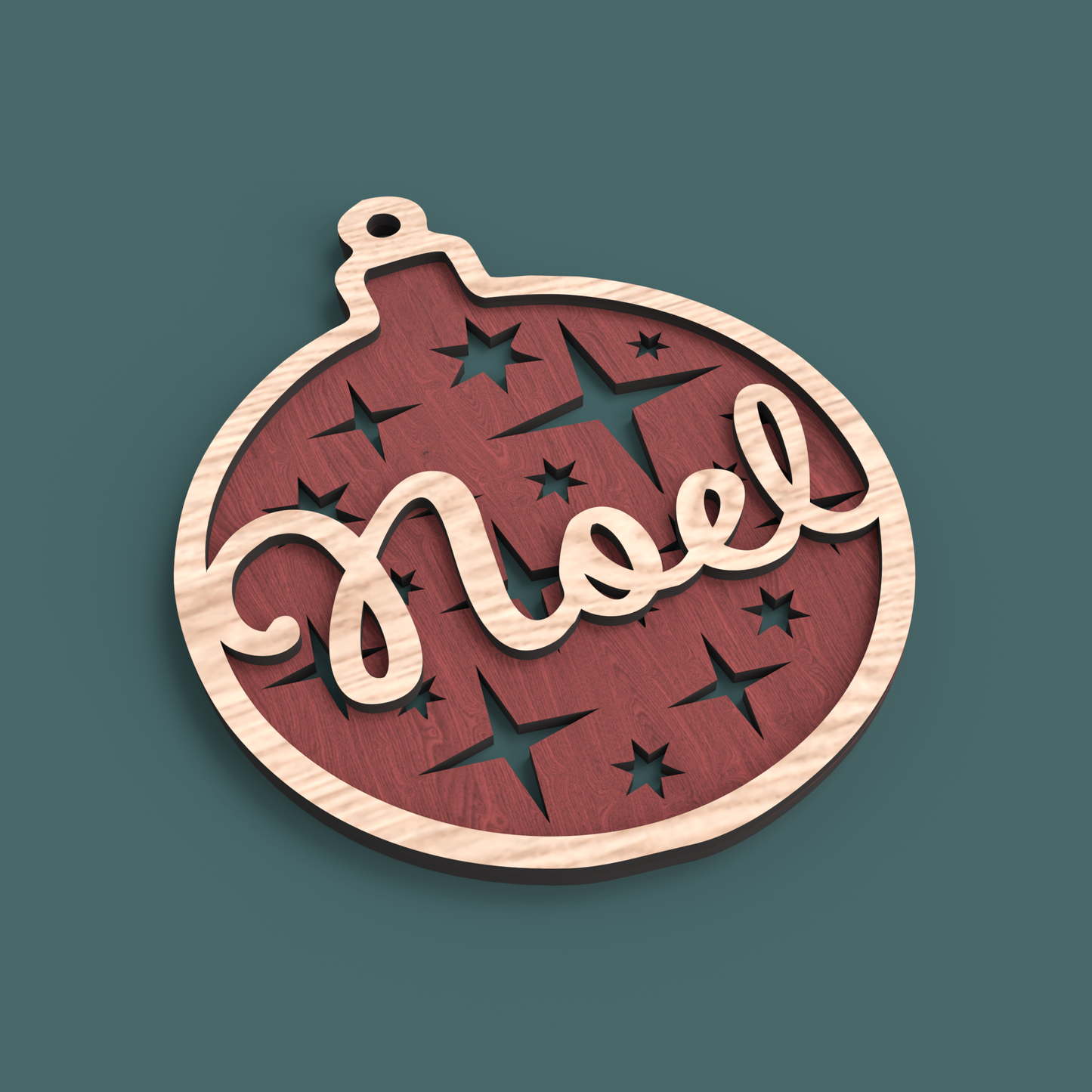 Christmas Words Ornaments