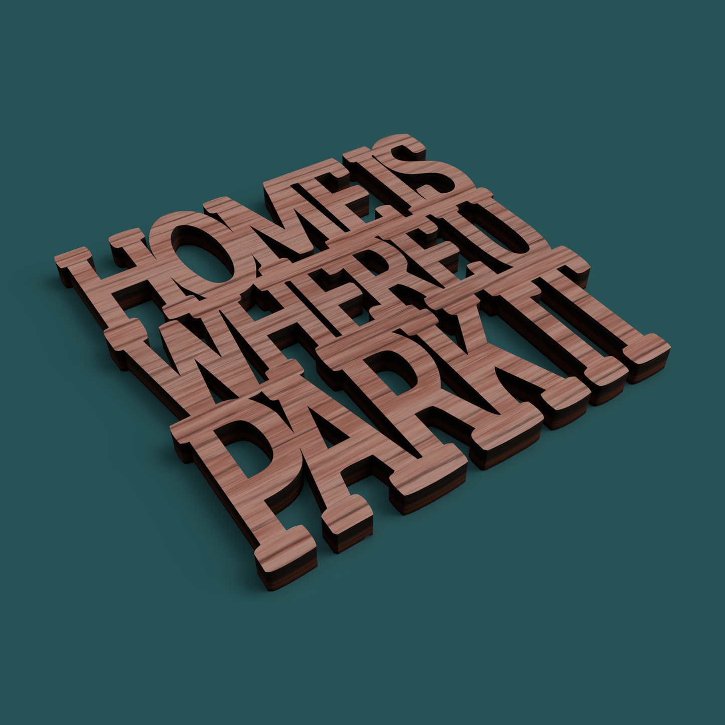 Camping Coasters -Laser Cut File - The X Laser Files
