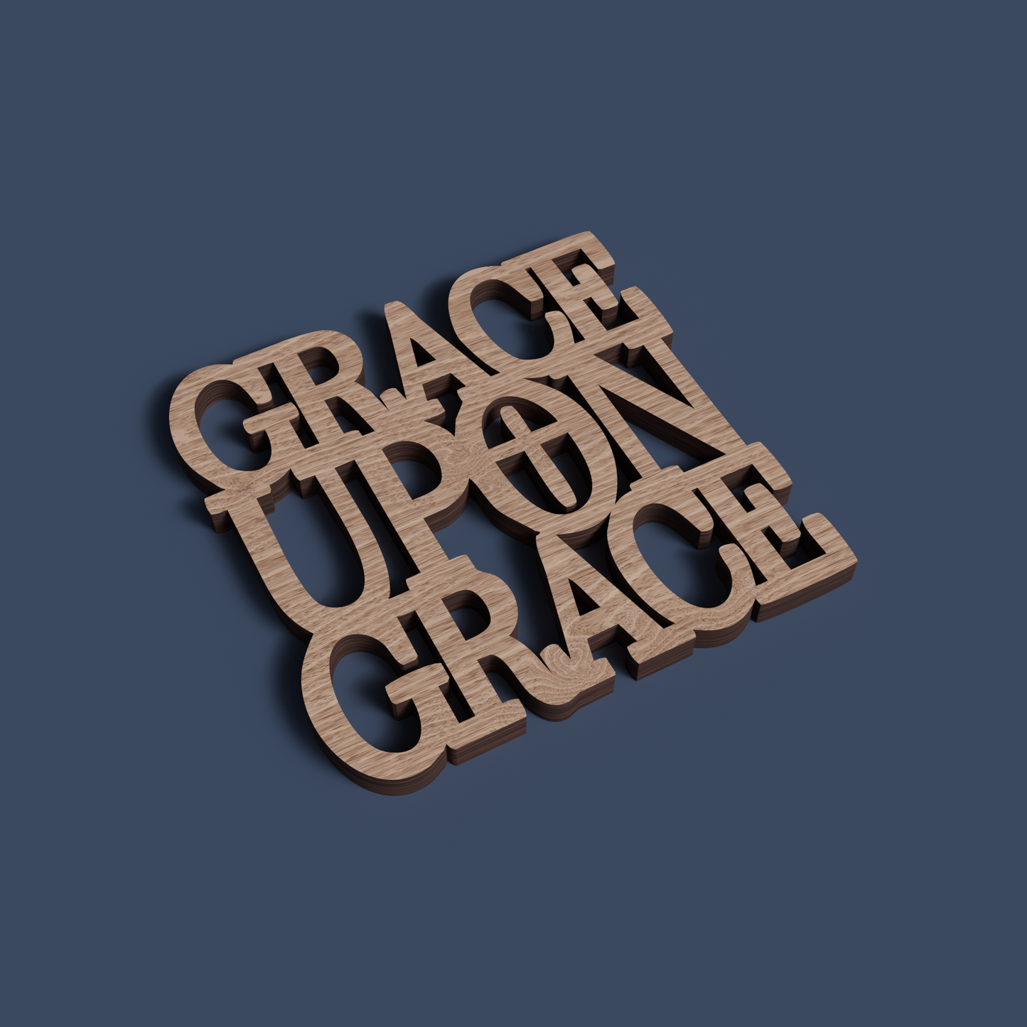 Christian Coasters 02 -Laser Cut File - The X Laser Files