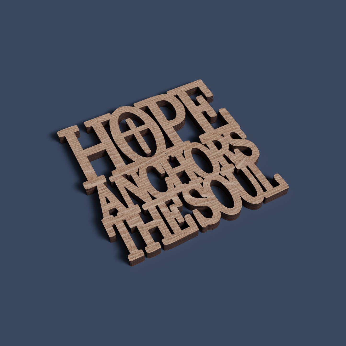 Christian Coasters 02 -Laser Cut File - The X Laser Files