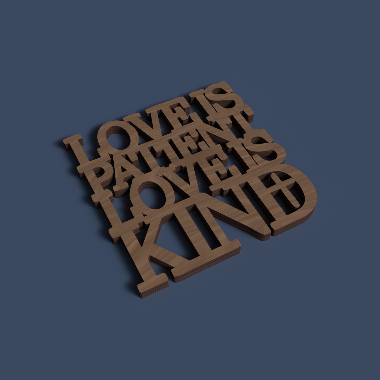 Christian Coasters 02 -Laser Cut File - The X Laser Files