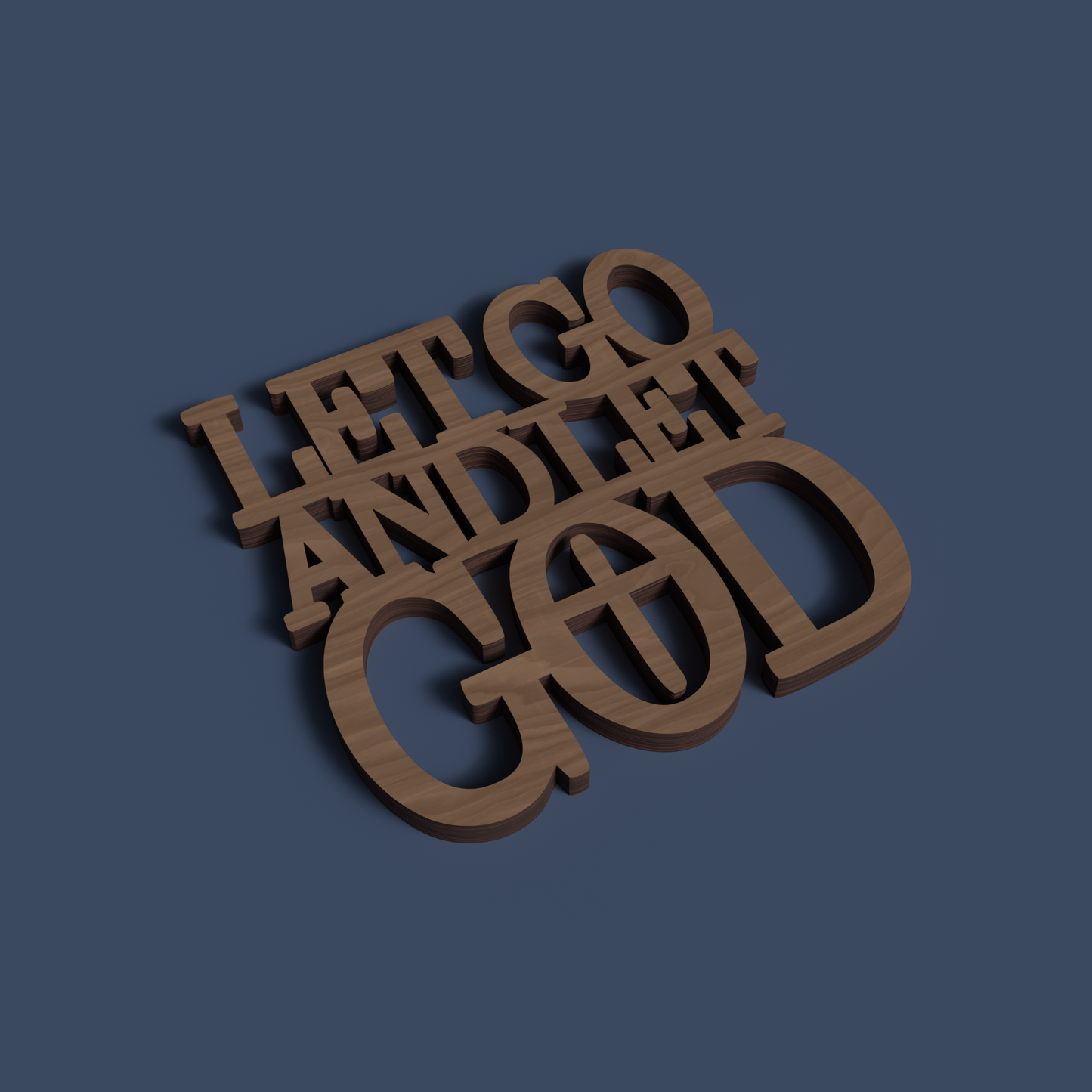 Christian Coasters 02 -Laser Cut File - The X Laser Files