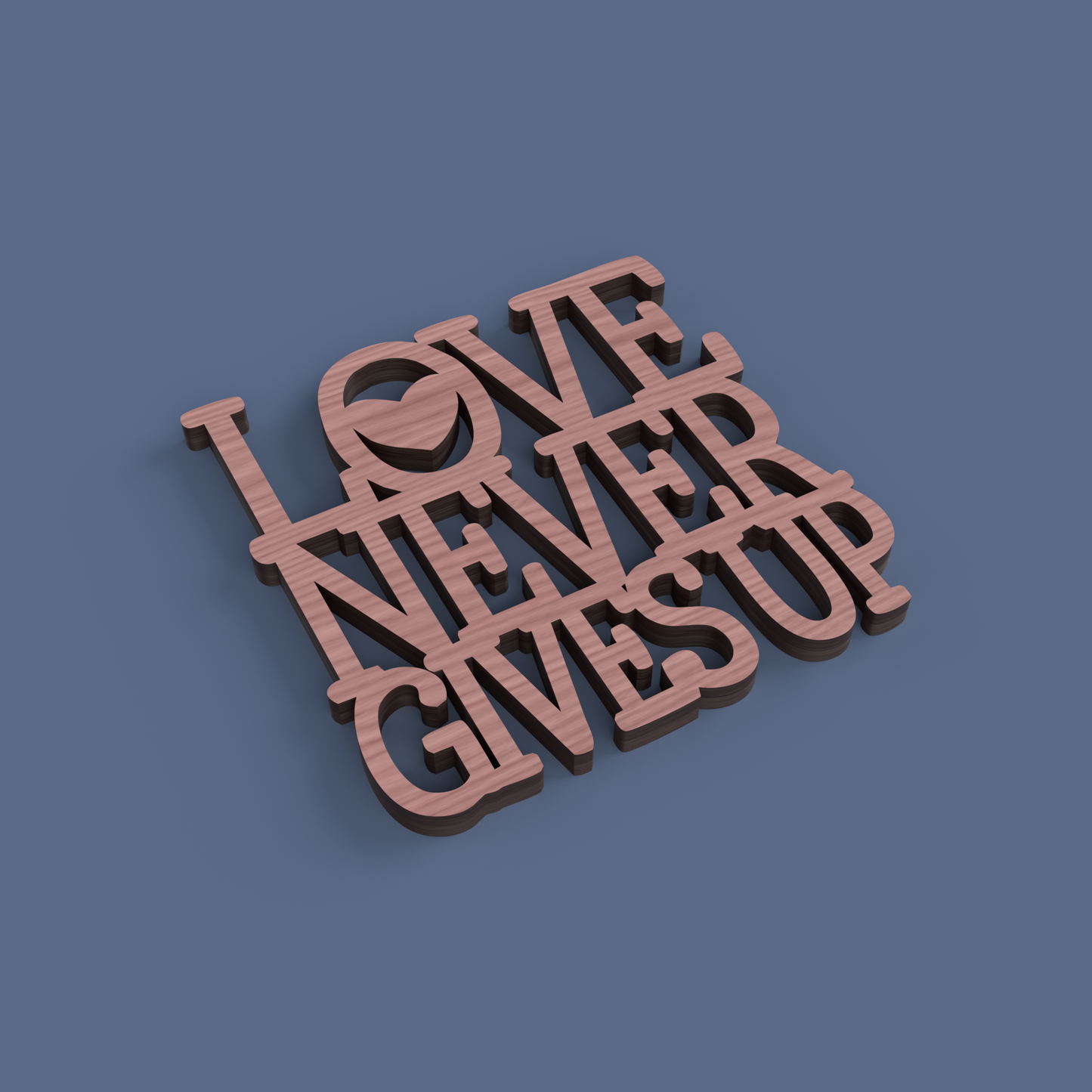 Christian Love Coasters -Laser Cut File - The X Laser Files