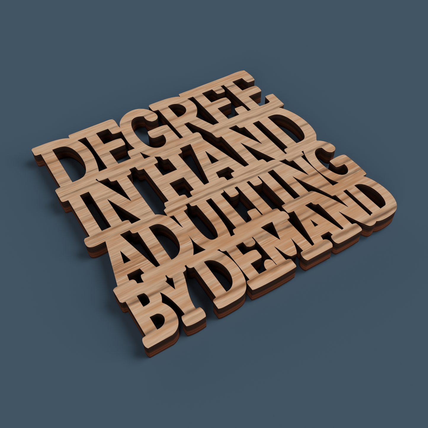 Graduation Coasters -Laser Cut File - The X Laser Files