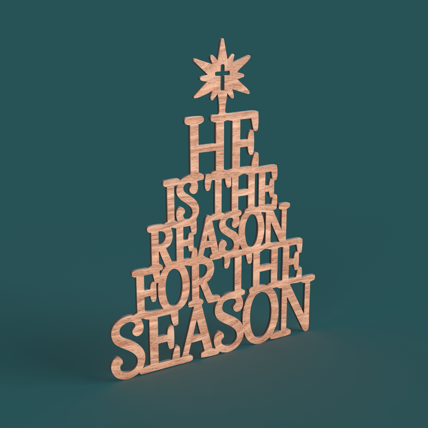 He is the Reason for the Season Christmas Tree