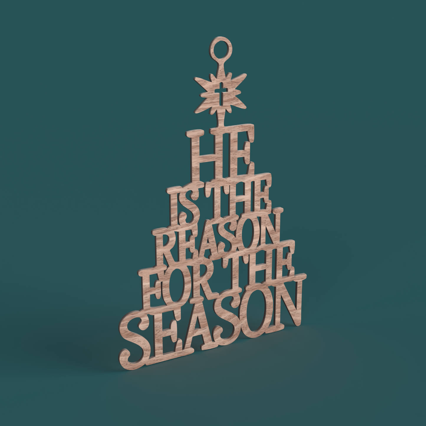 He is the Reason for the Season Christmas Tree