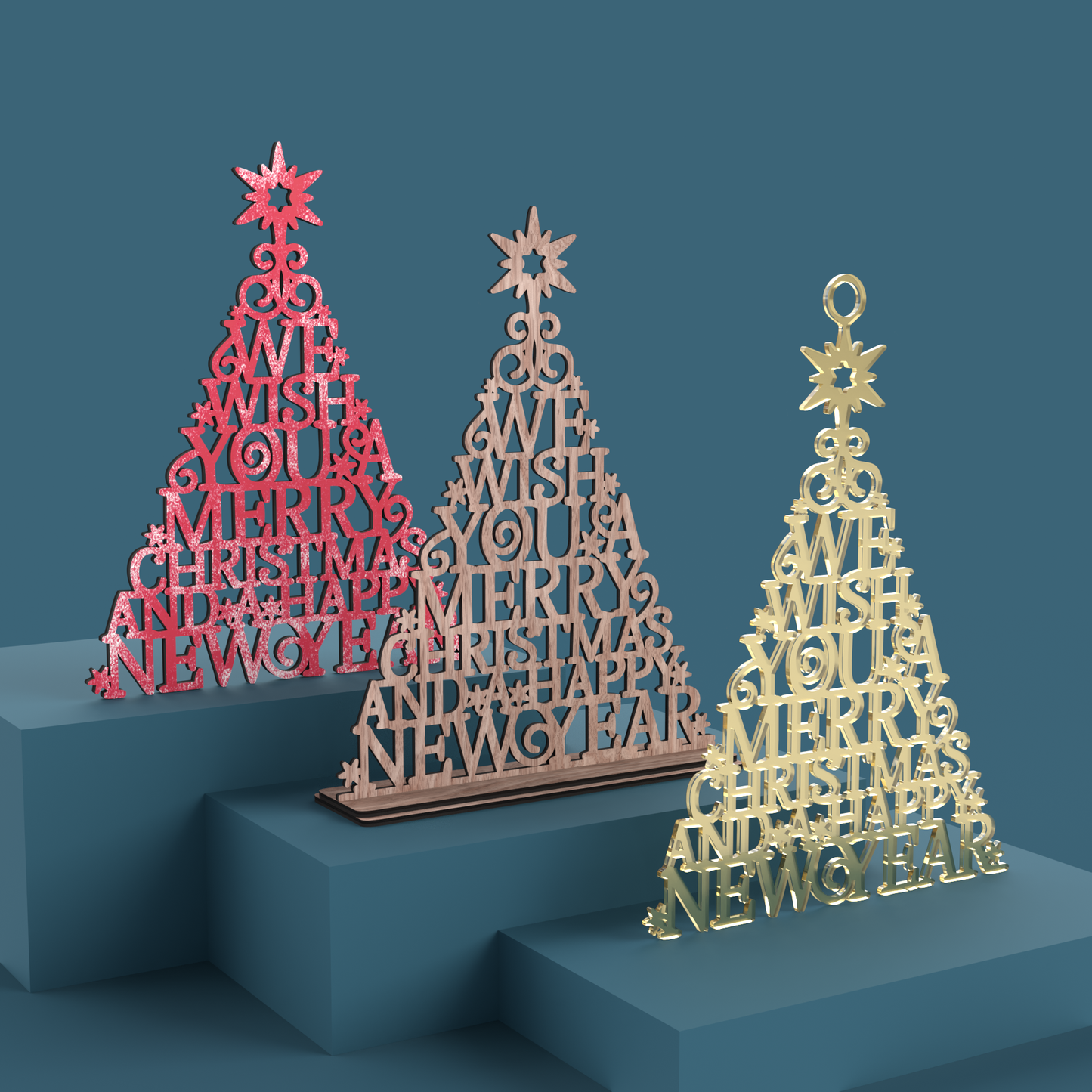 Christmas and New Year Tree