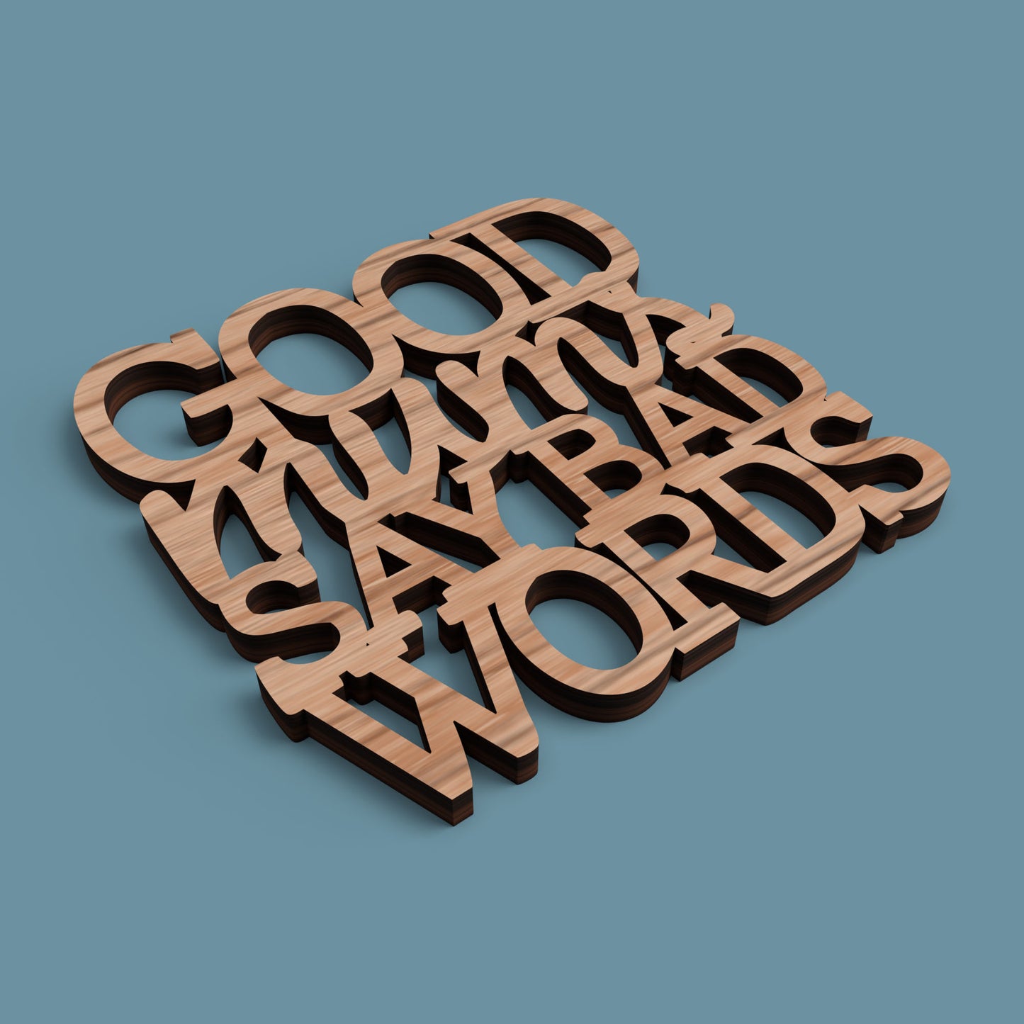 Mum Coasters - Laser Cut File - svg dxf pdf eps ai The X Laser Files