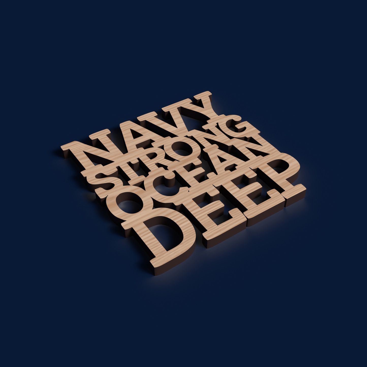 US Navy Coasters -Laser Cut File - The X Laser Files