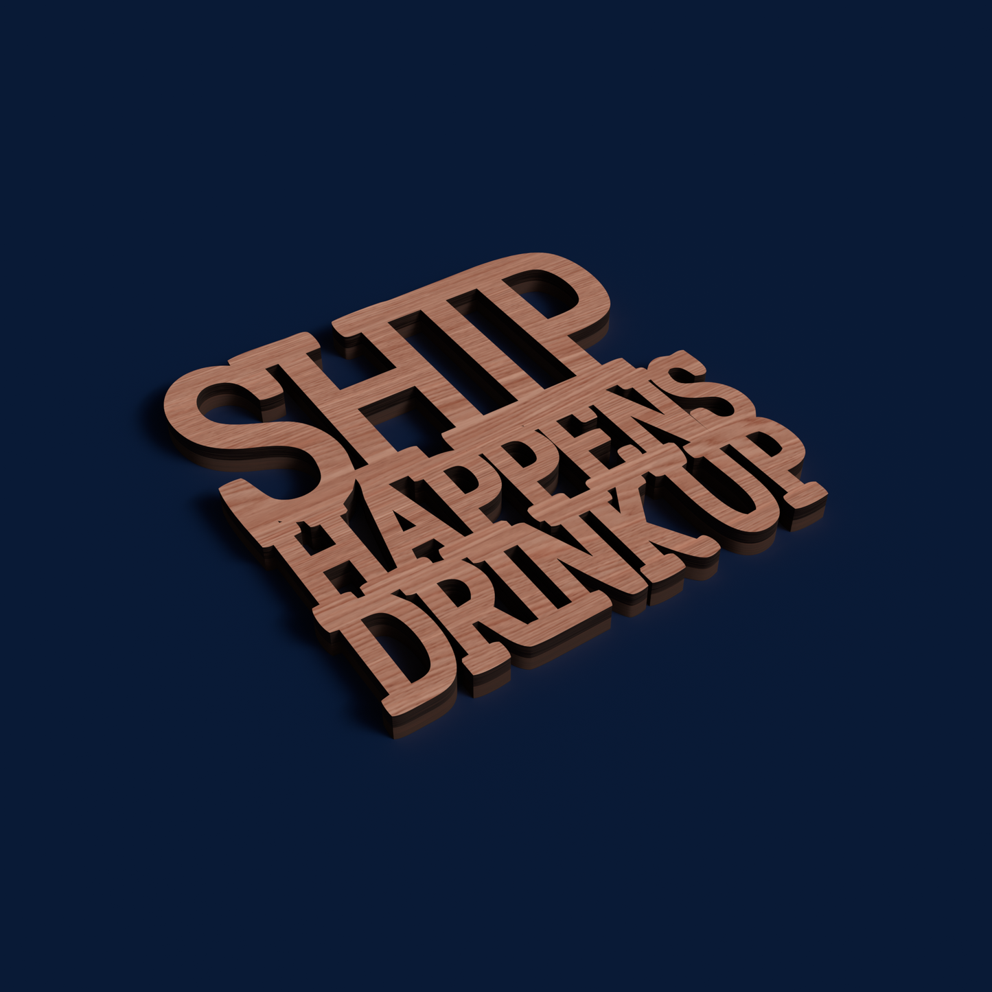 US Navy Coasters -Laser Cut File - The X Laser Files
