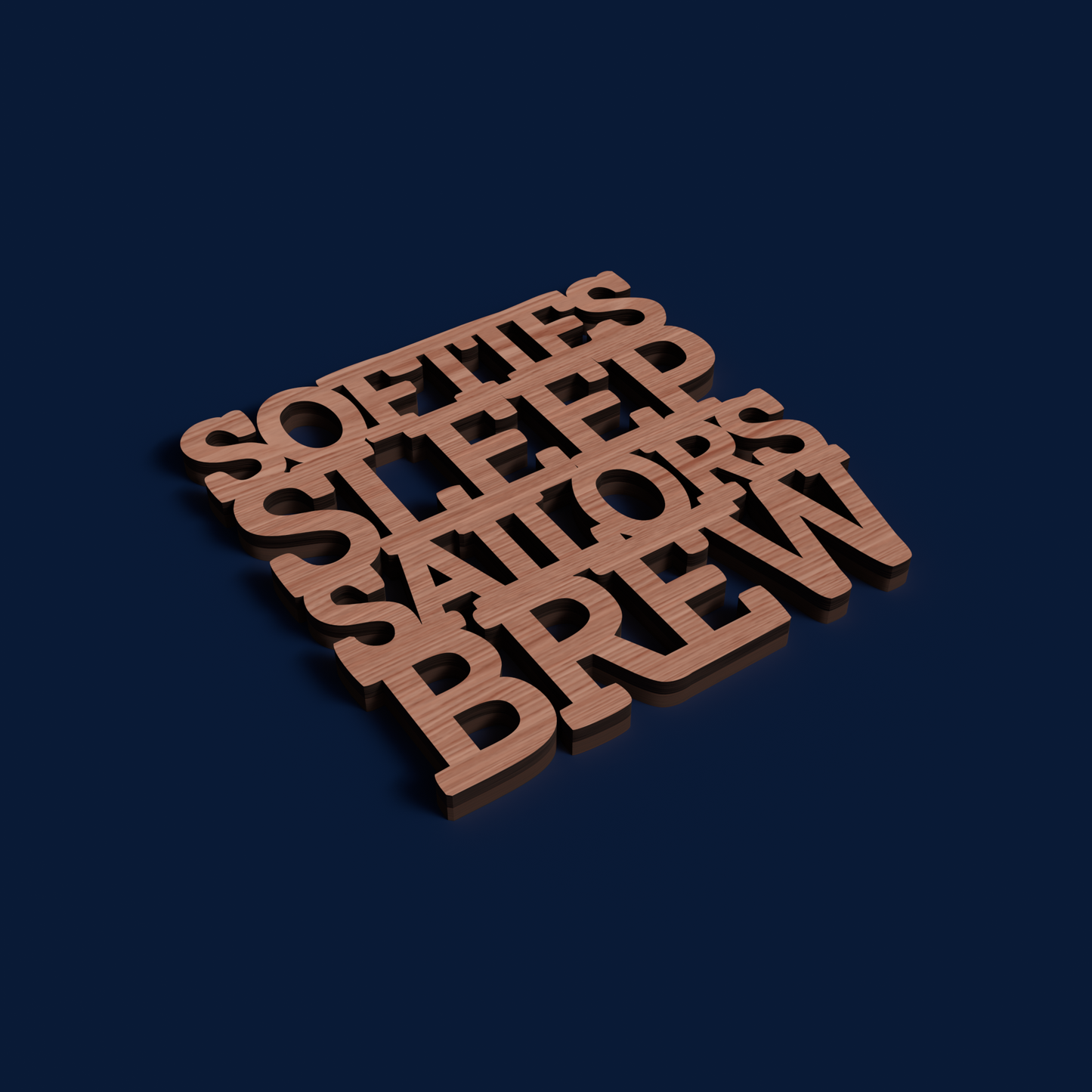US Navy Coasters -Laser Cut File - The X Laser Files