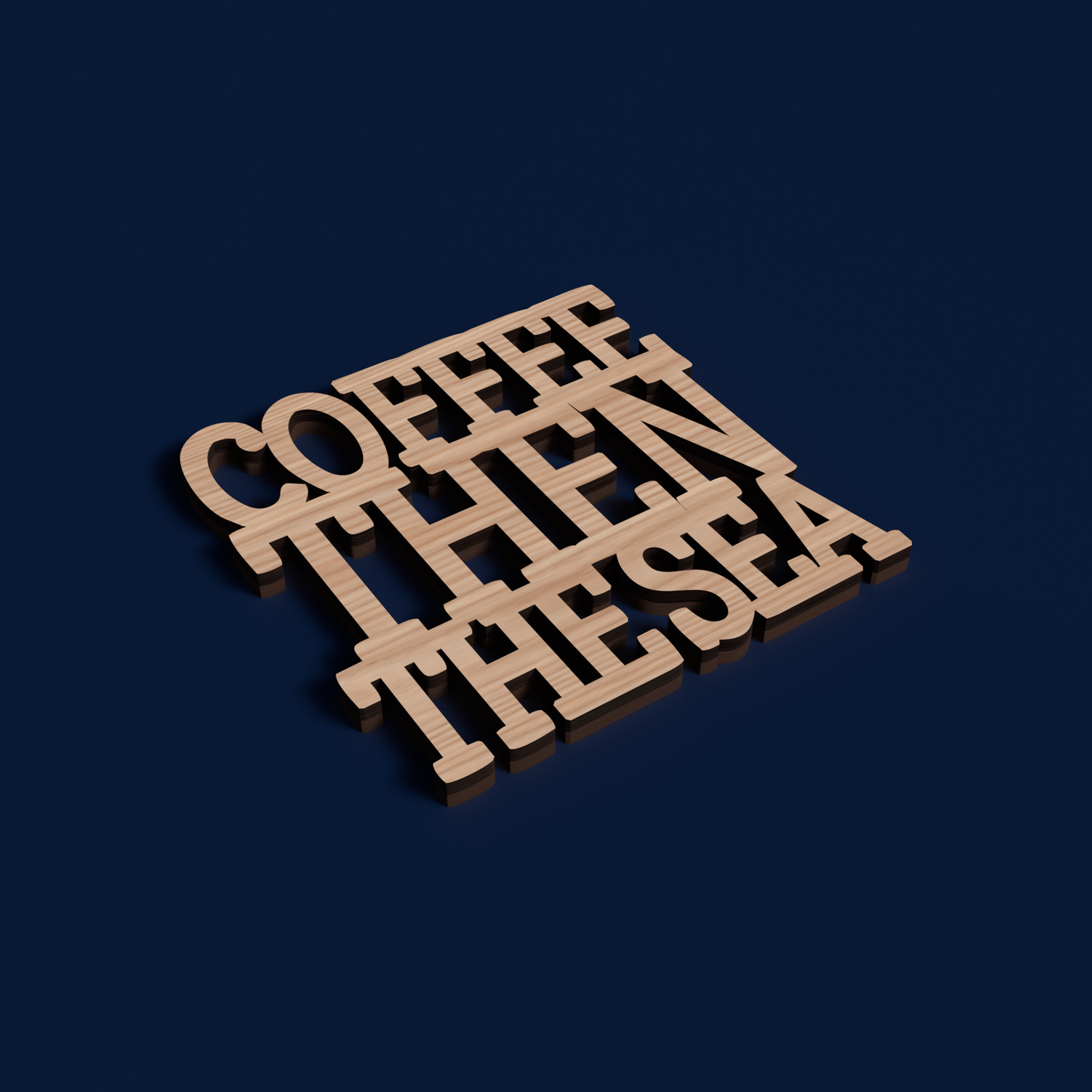 US Navy Coasters -Laser Cut File - The X Laser Files