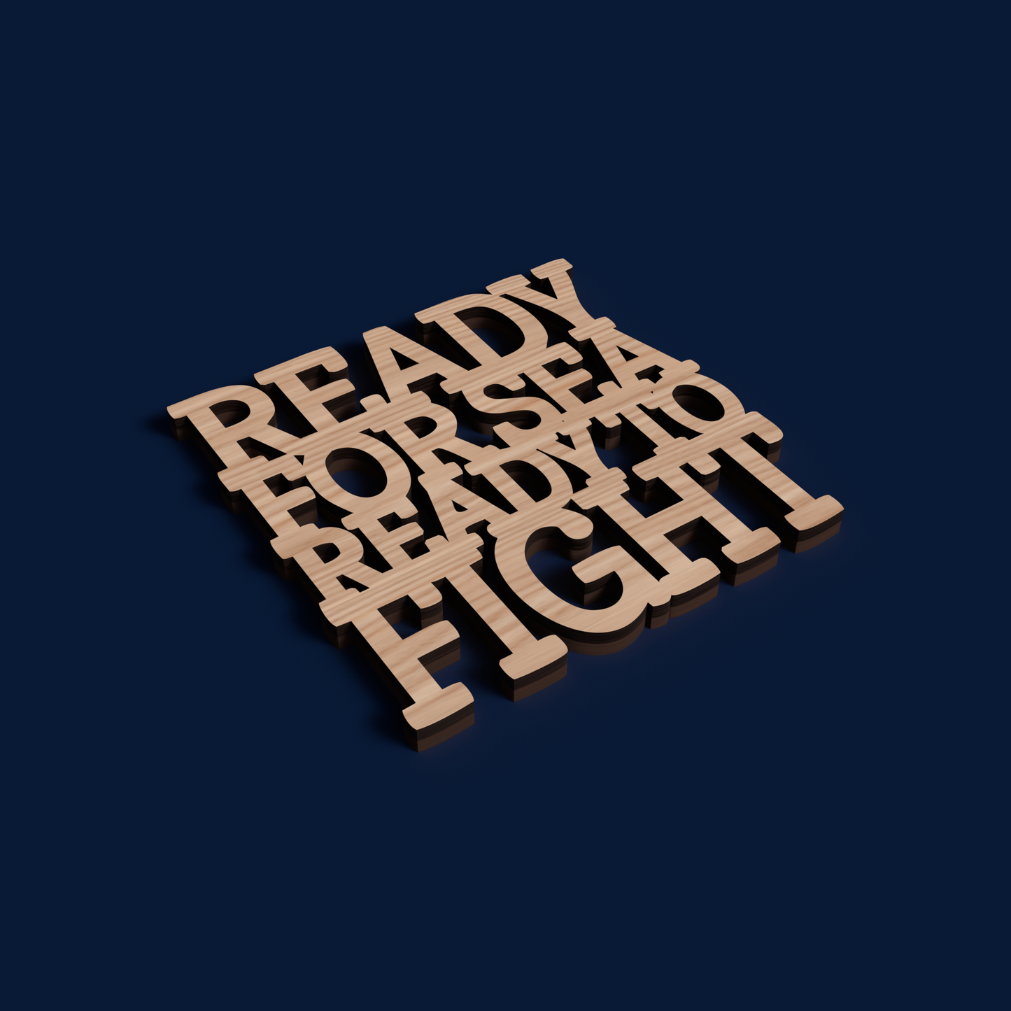 US Navy Coasters -Laser Cut File - The X Laser Files