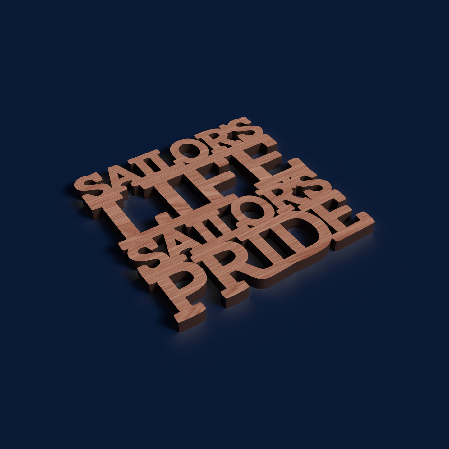 US Navy Coasters -Laser Cut File - The X Laser Files
