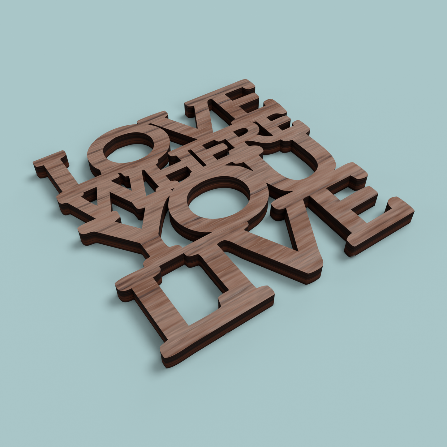 Realtor Coasters -Laser Cut File - The X Laser Files