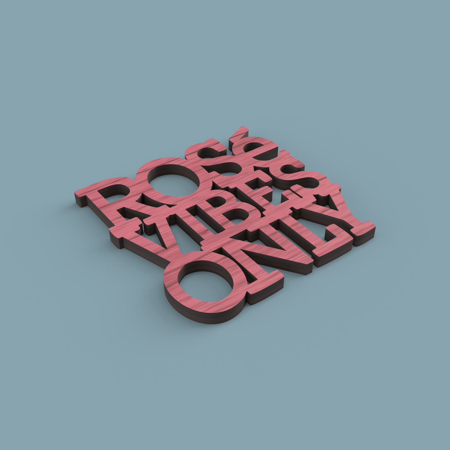 Rosé Wine Coasters