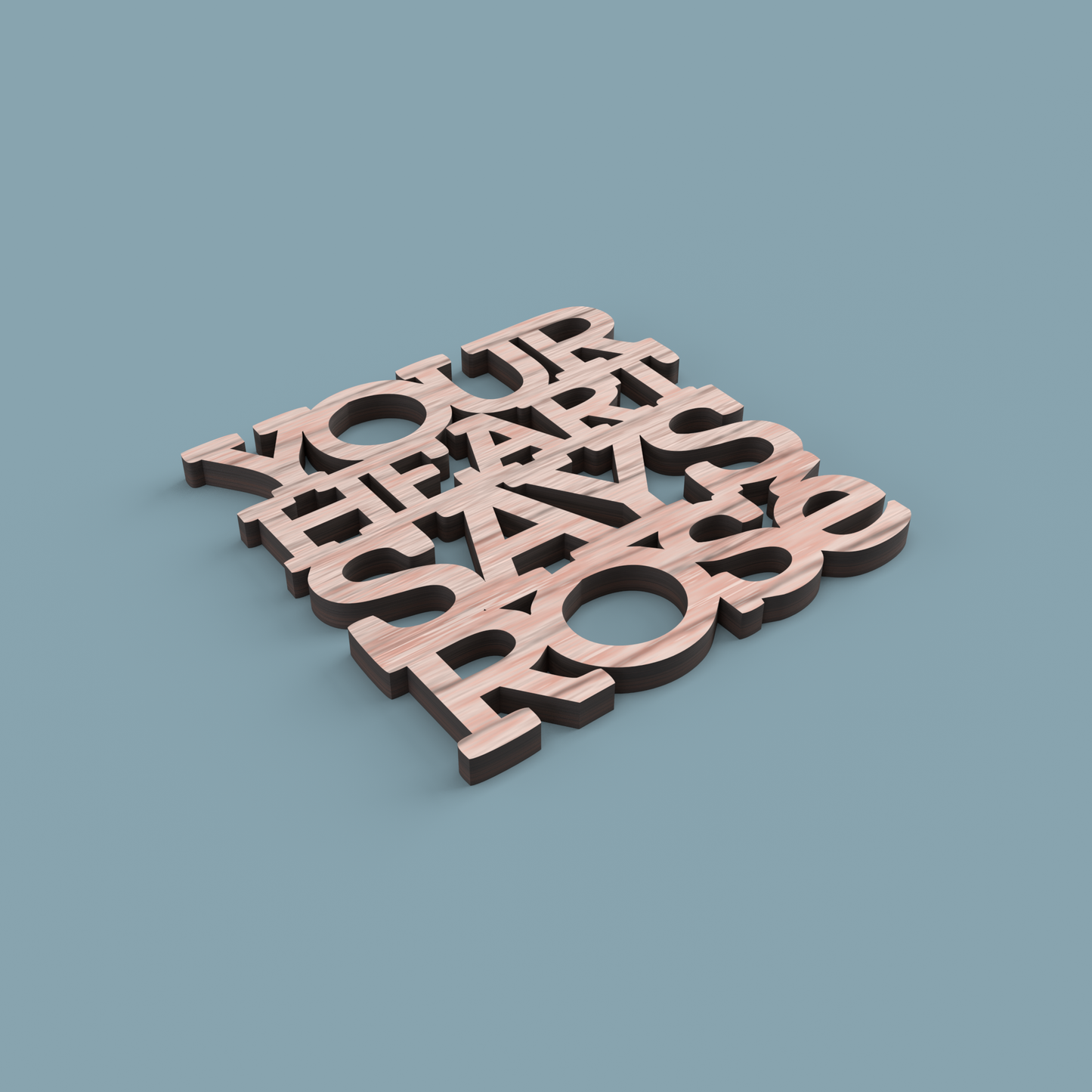 Rosé Wine Coasters