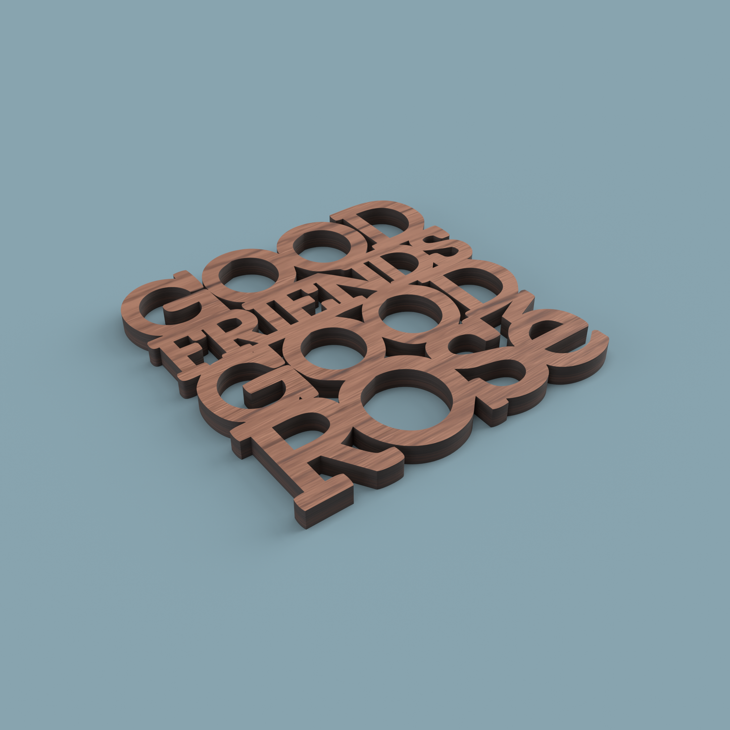 Rosé Wine Coasters