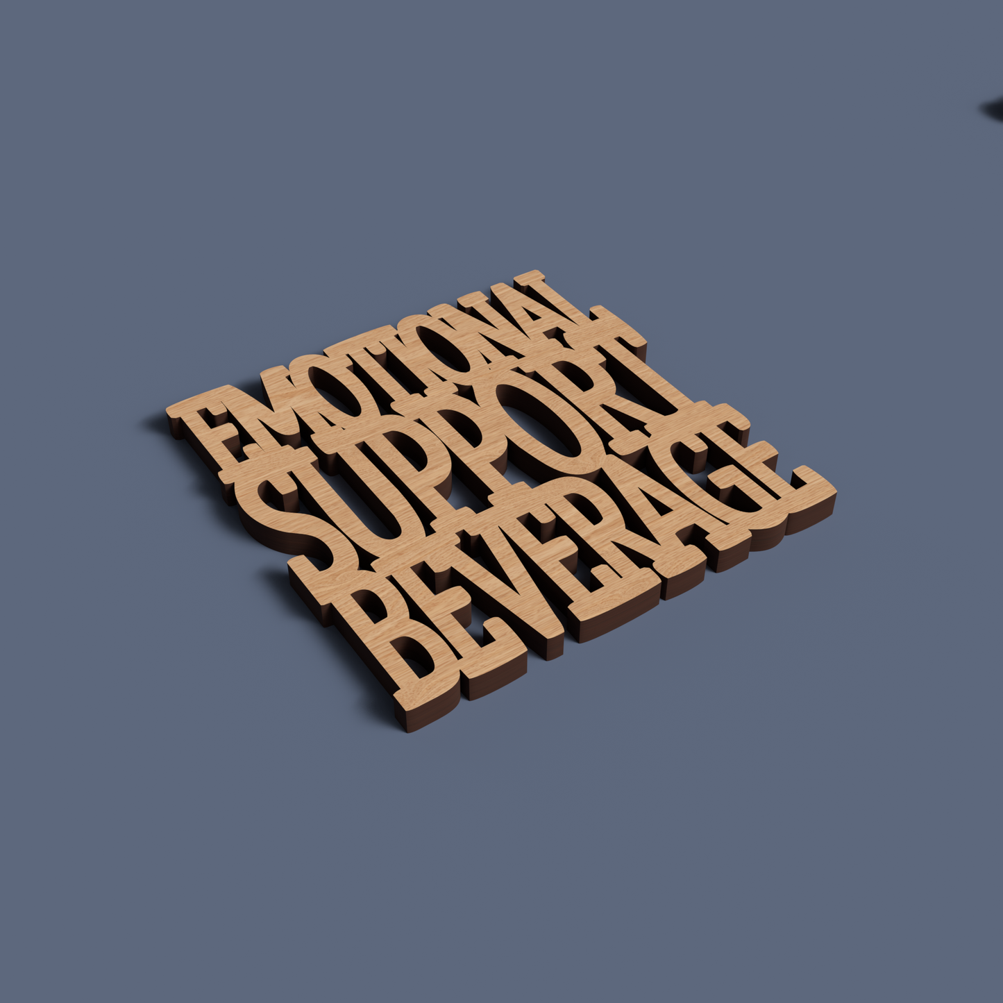 Self-care Coasters - Laser Cut File - svg dxf pdf eps ai The X Laser Files