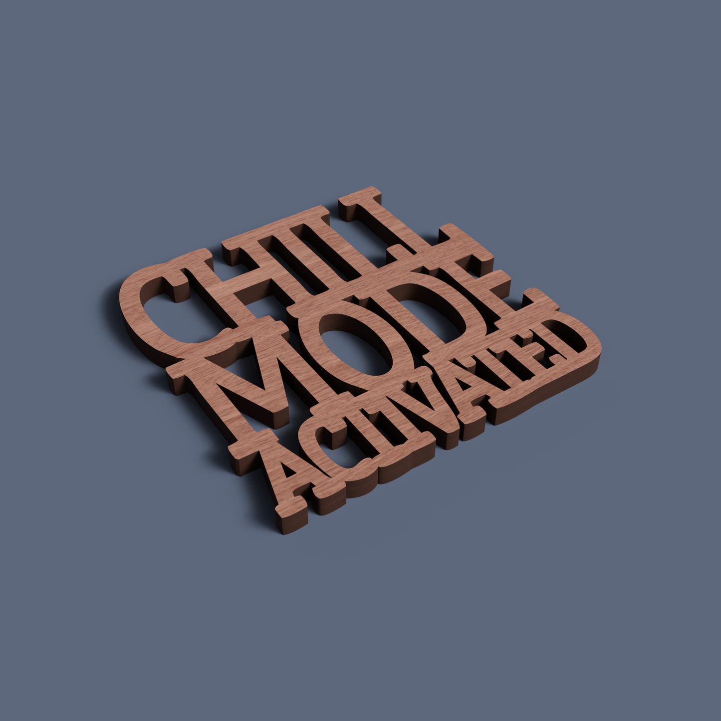 Self-care Coasters - Laser Cut File - svg dxf pdf eps ai The X Laser Files
