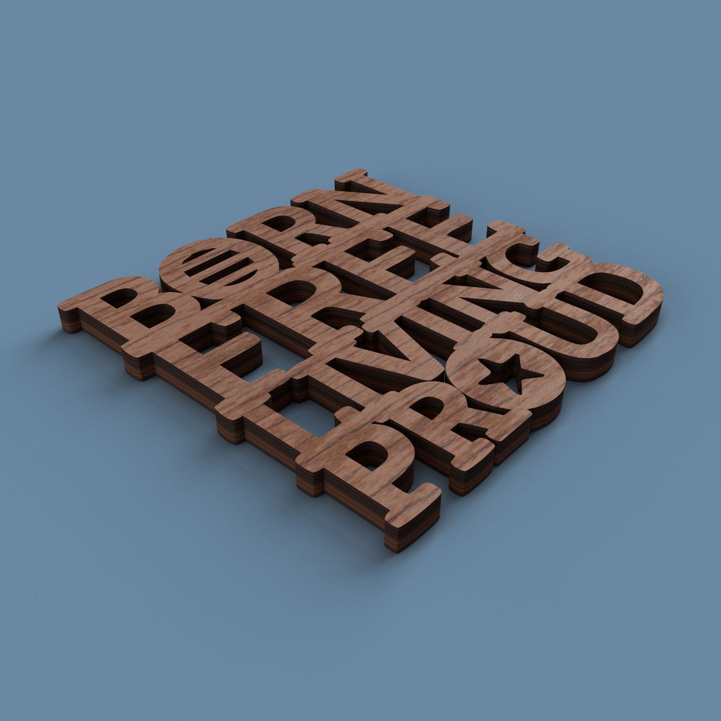 4th of July Coasters -Laser Cut File - The X Laser Files