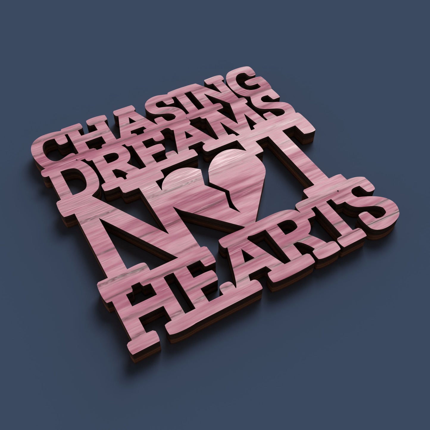 Anti Valentine Coasters -Laser Cut File - The X Laser Files
