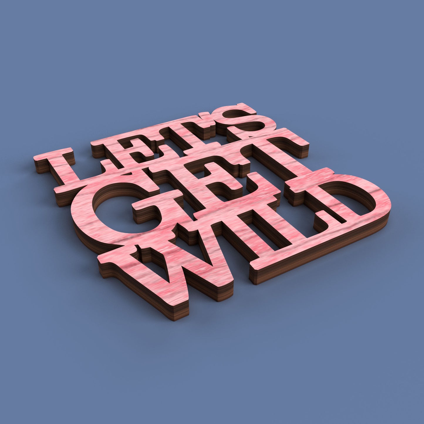 Bachelorette Coasters -Laser Cut File - The X Laser Files