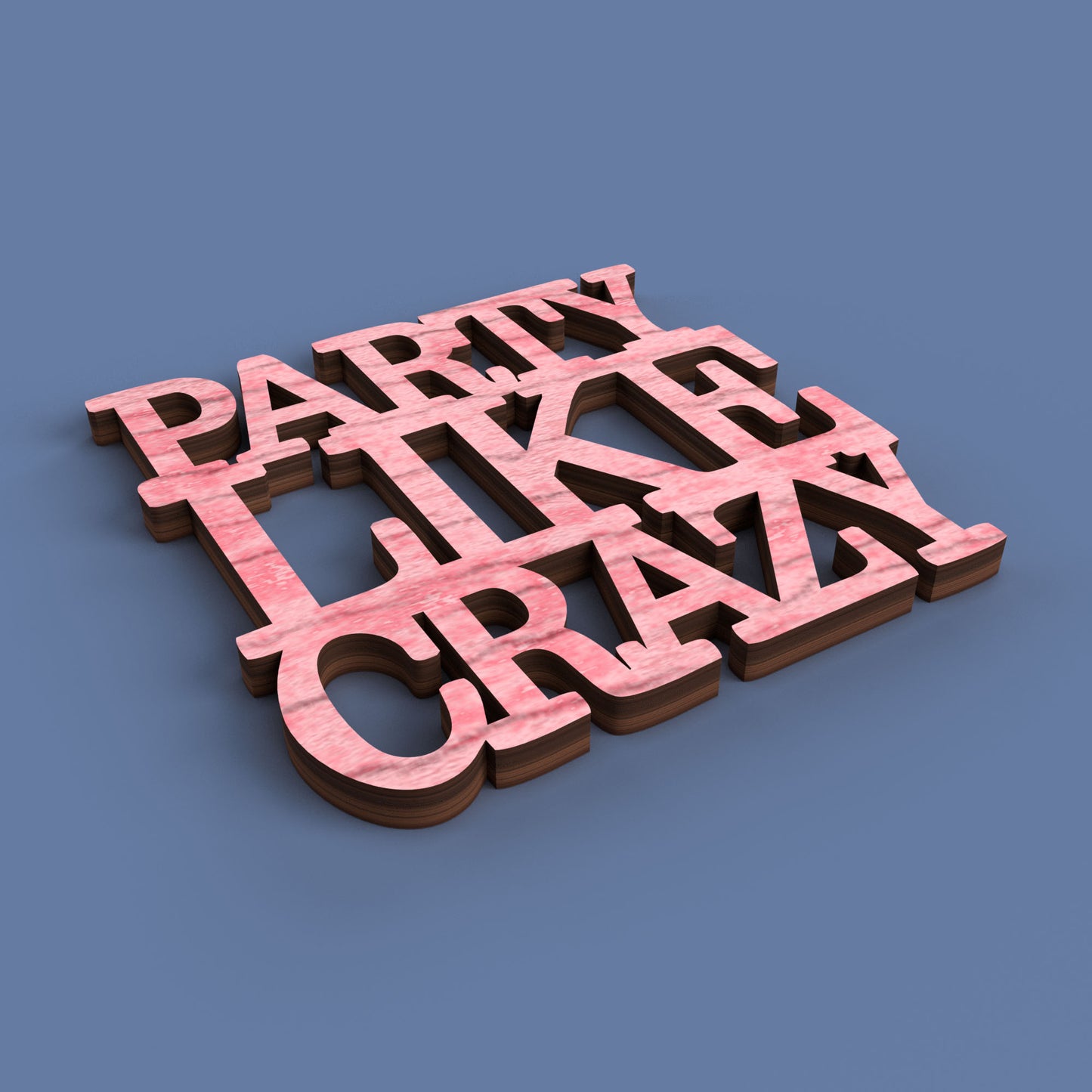 Bachelorette Coasters -Laser Cut File - The X Laser Files