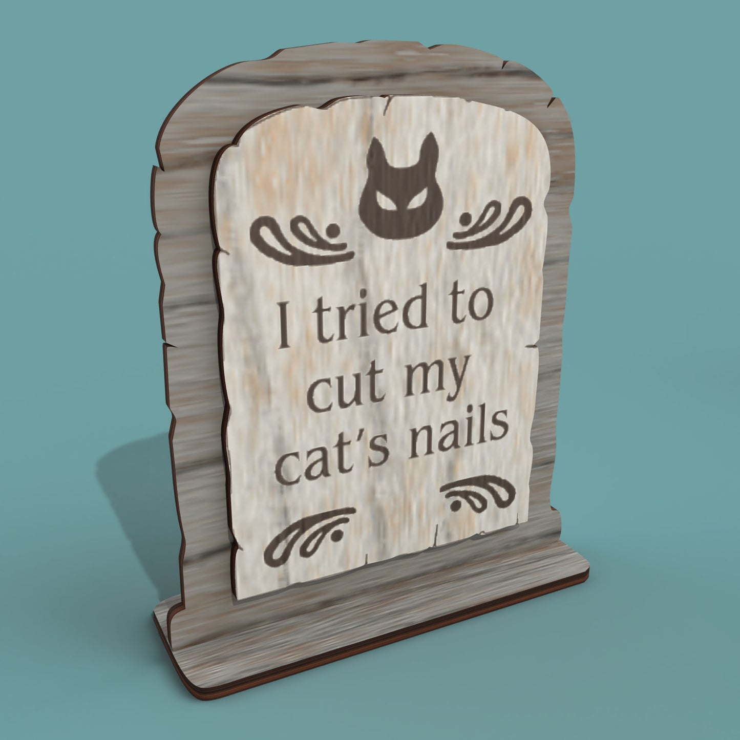 Funny Cemetery -Laser Cut File - The X Laser Files