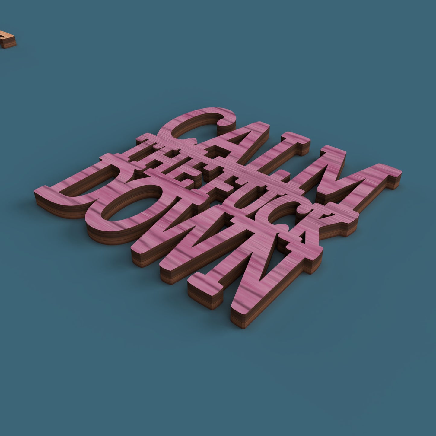 F**k sleep drink coffee Coasters - Laser Cut File - svg dxf pdf eps ai The X Laser Files