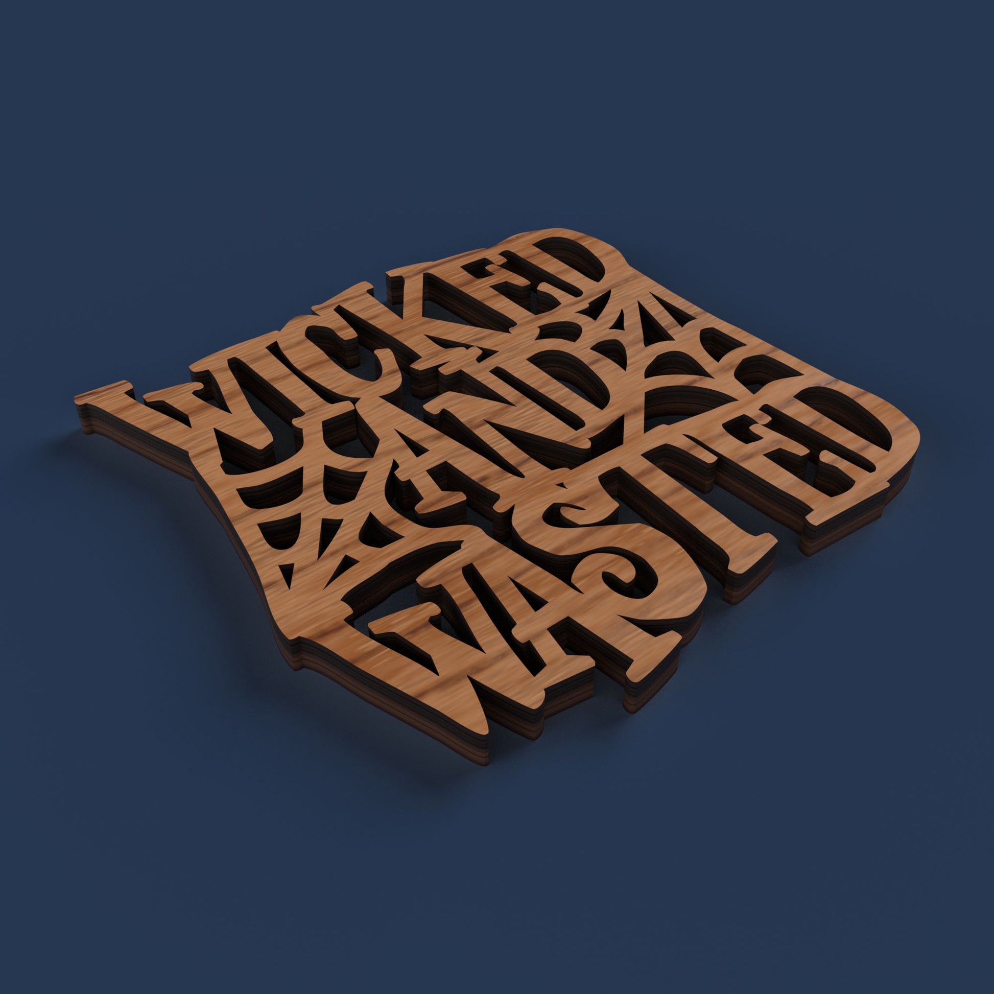 Halloween Drink Coasters -Laser Cut File - The X Laser Files