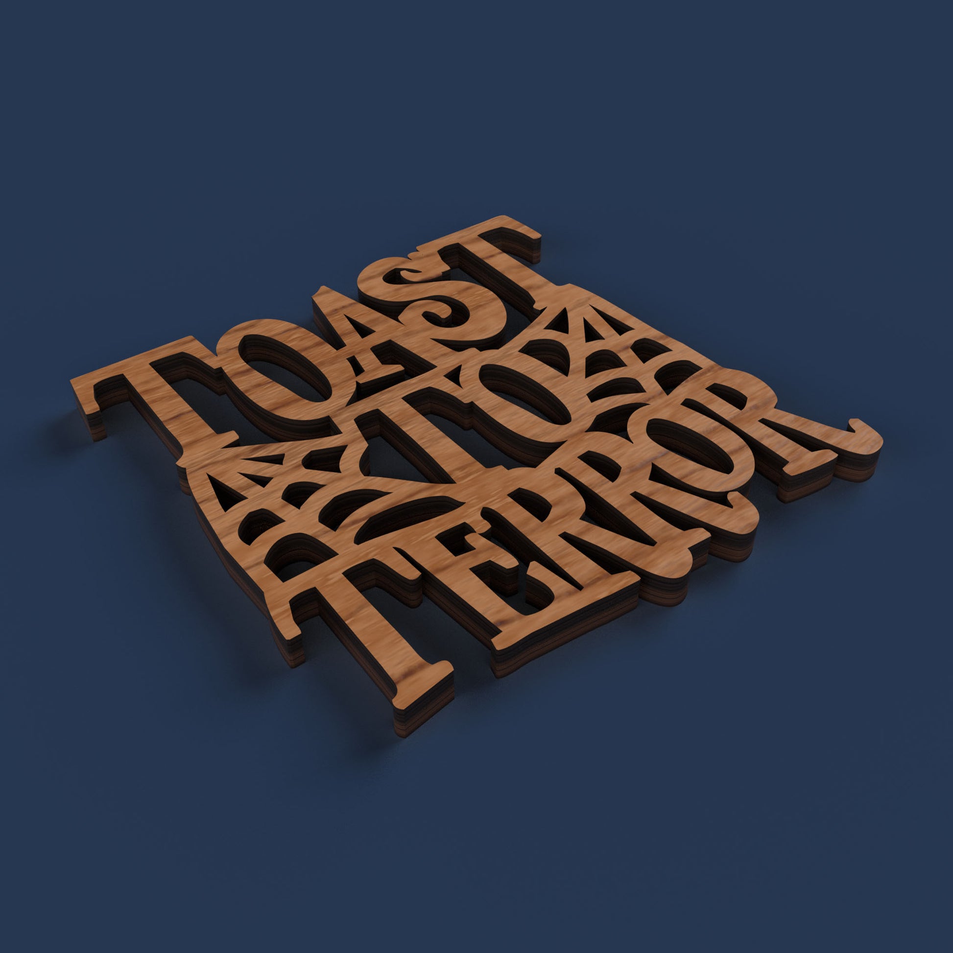 Halloween Drink Coasters -Laser Cut File - The X Laser Files