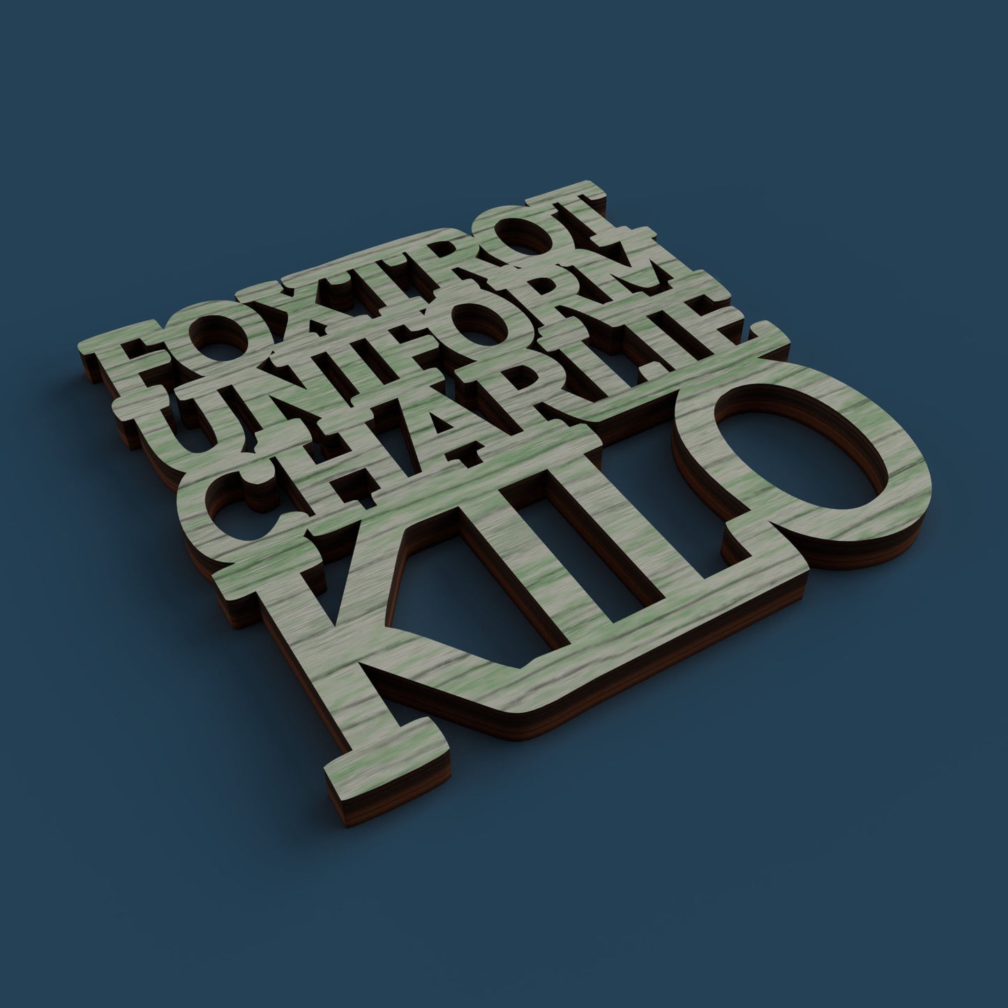 Military Coasters -Laser Cut File - The X Laser Files