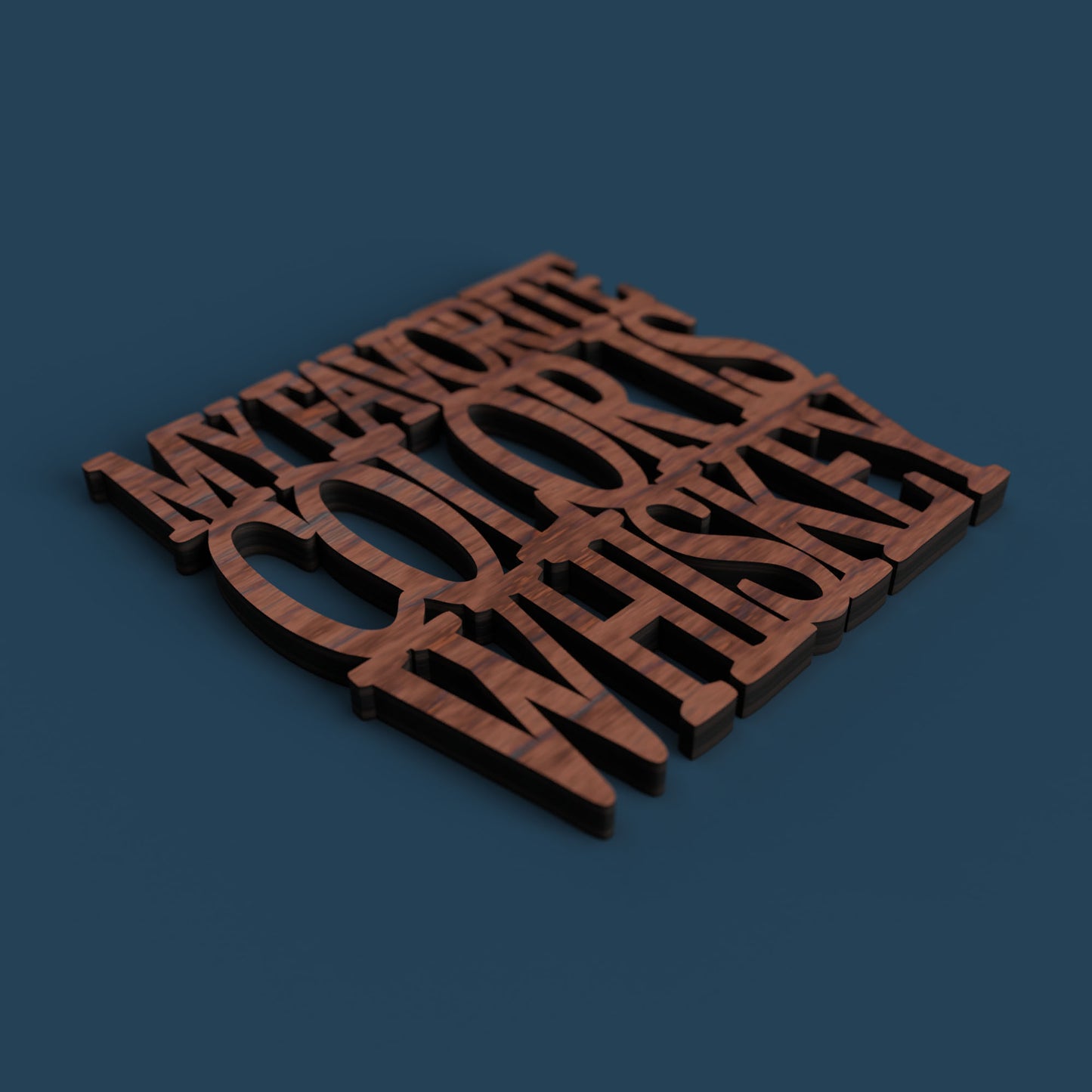 Whiskey Coasters - Laser Cut File - svg dxf pdf eps ai The X Laser Files