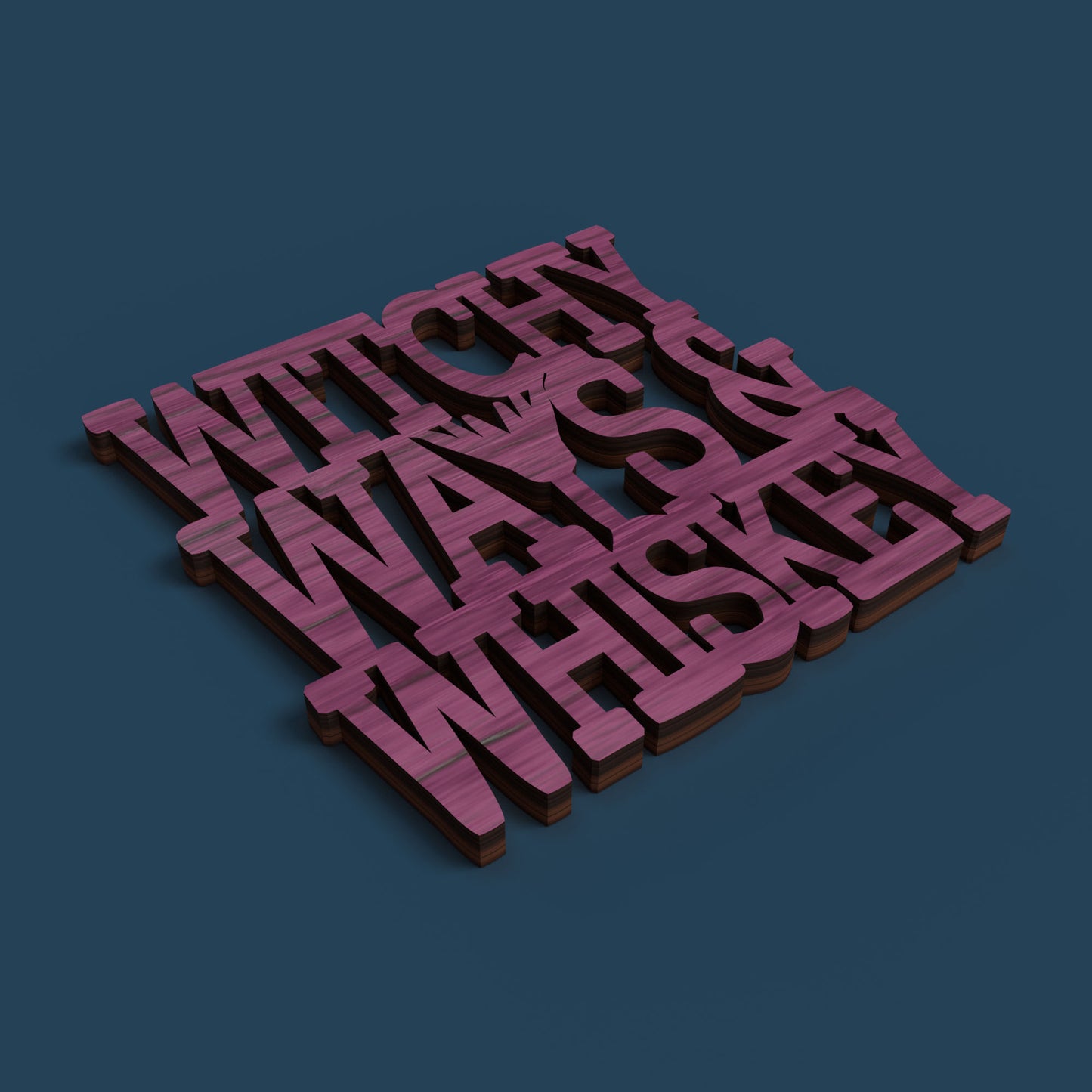 Halloween Witchcraft Coasters -Laser Cut File - The X Laser Files