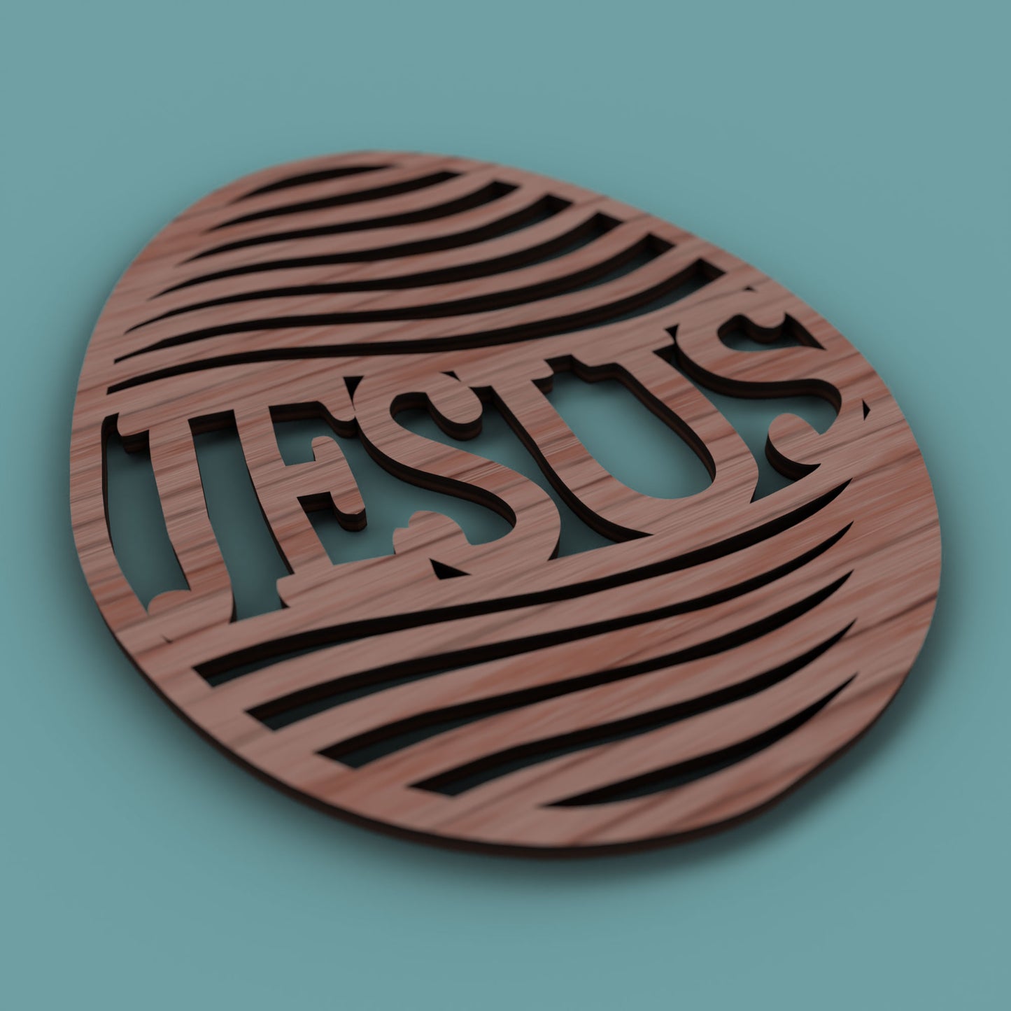 Christian Easter Eggs - Laser Cut File - svg dxf pdf eps ai The X Laser Files