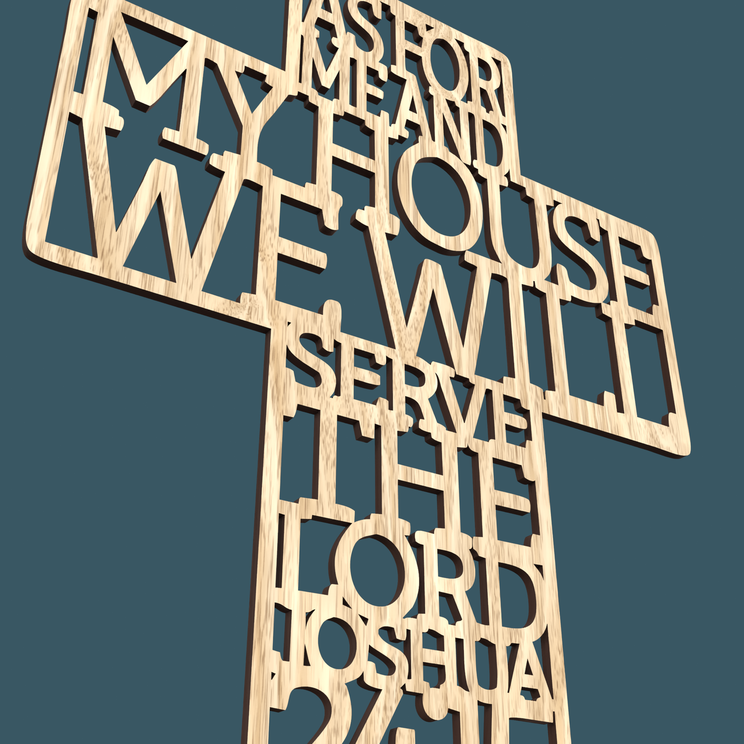We will serve The Lord Cross (Joshua 24:15)