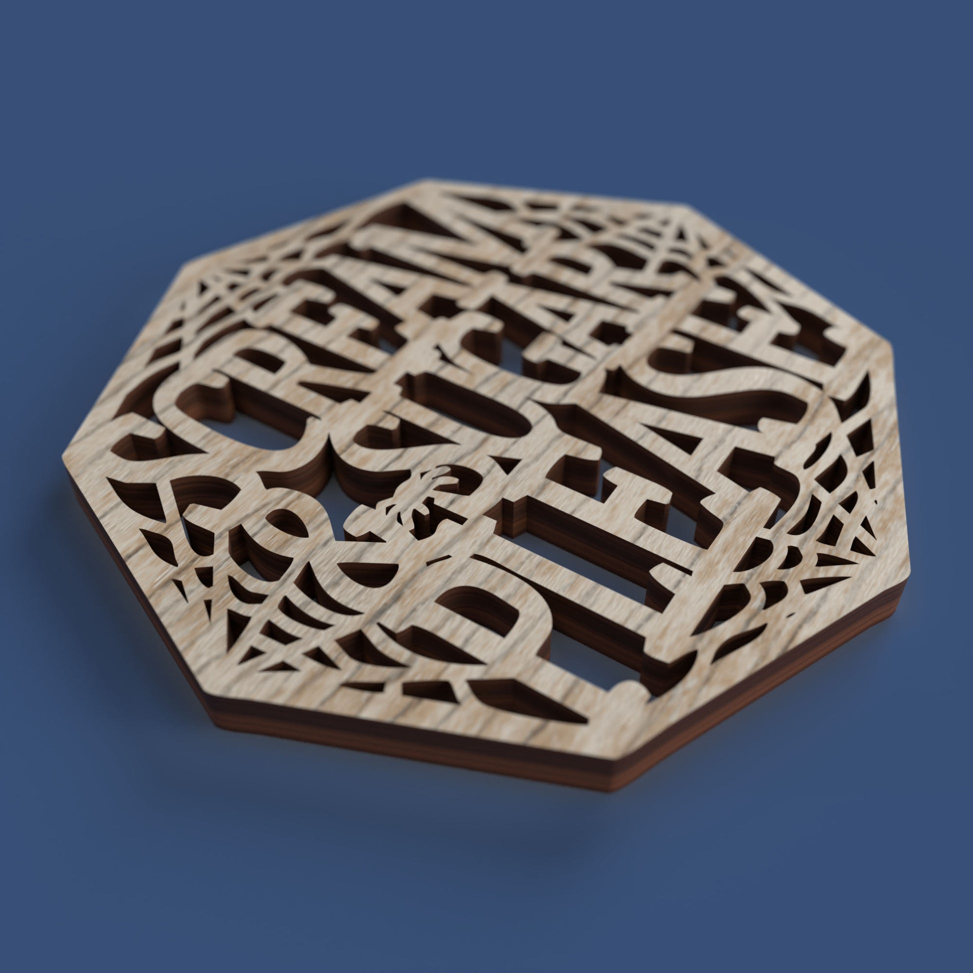 Halloween Coffee Coasters -Laser Cut File - The X Laser Files