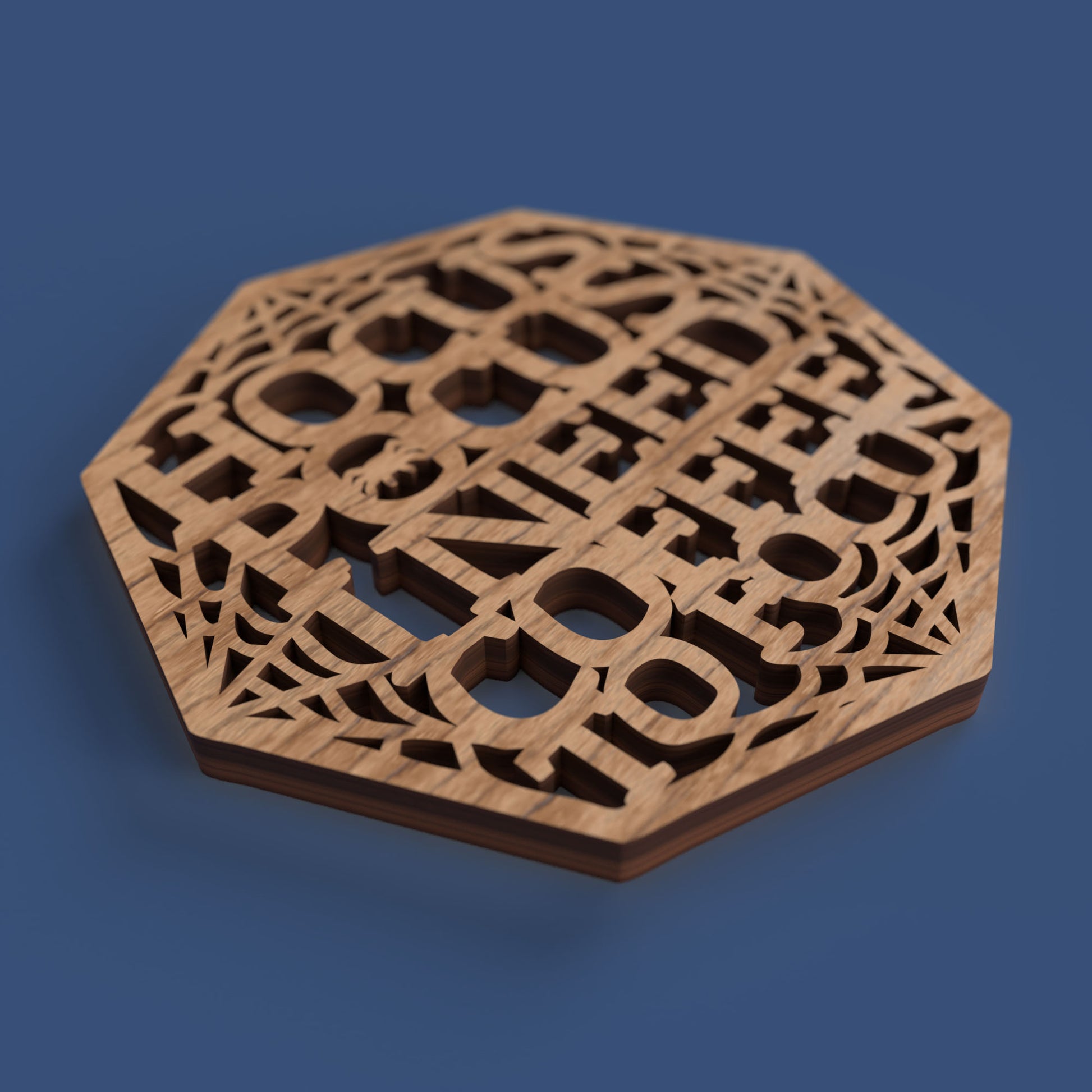 Halloween Coffee Coasters -Laser Cut File - The X Laser Files
