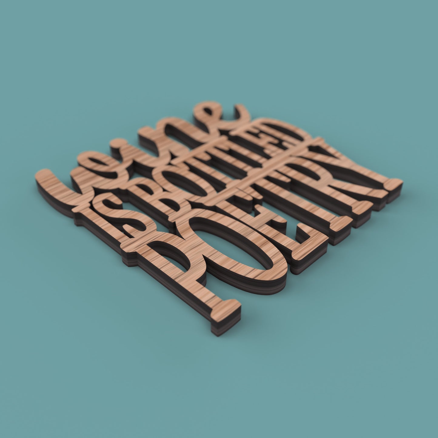 Wine Coasters -Laser Cut File - The X Laser Files