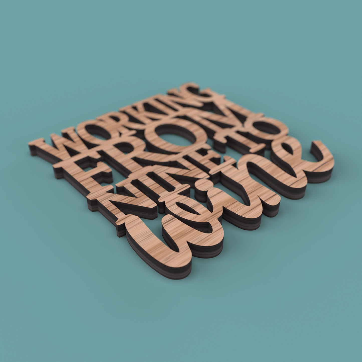 Wine Coasters -Laser Cut File - The X Laser Files