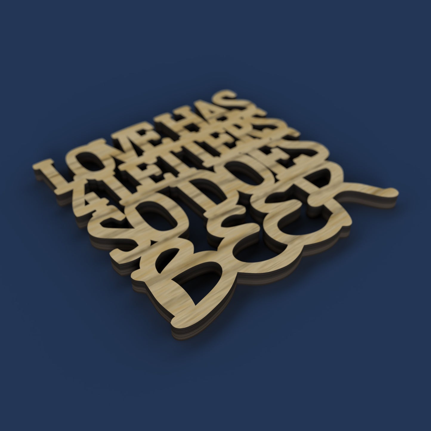 Beer coasters -Laser Cut File - The X Laser Files