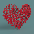 1 John 4:7-8 Heart