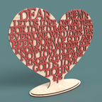 1 John 4:7-8 Heart