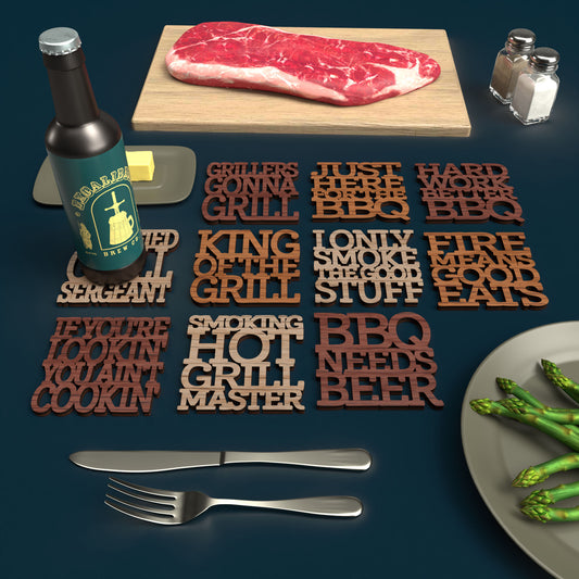 Barbecue Coasters