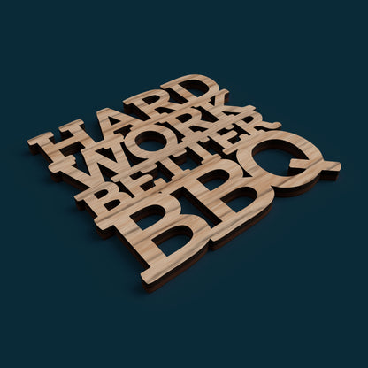 Barbecue Coasters